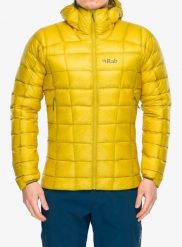 Kurtka puchowa Rab Mythic Alpine Jacket. Żółte kurtki RAB, xl, bez wzorów, z materiału, bez kaptura. Za 1,539.99 zł.