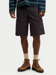 Jack & Jones Szorty materiałowe Stcole 12292263 Czarny Regular Fit. Czarne szorty Jack & Jones, m, bez wzorów, z bawełny. Za 129.99 zł.