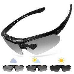 Okulary rowerowe przeciwsłoneczne z przyciemnionymi soczewkami. Brązowe okulary przeciwsłoneczne WEST BIKING. Za 136.00 zł.