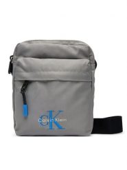 Calvin Klein Saszetka Bold Reporter LV04D3421G Szary. Szare torby na ramię CALVIN KLEIN, bez wzorów, z materiału, bez dodatków. Za 289.99 zł.