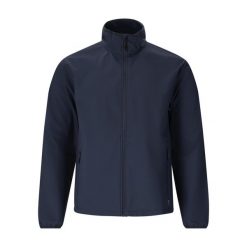 Softshell męski Whistler Lango. Niebieskie kurtki softshell WHISTLER, l, bez wzorów, z softshellu, bez kaptura. Za 212.50 zł.