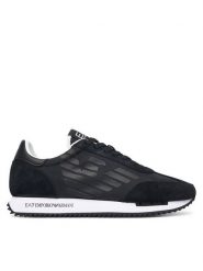 EA7 Emporio Armani Sneakersy 7X000870 AF28085 MC666 Czarny. Czarne buty sportowe casual EA7 Emporio Armani, bez wzorów, ze skóry, bez zapięcia. Za 774.99 zł.