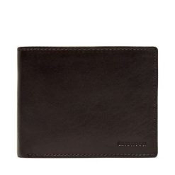 Portfel GINO ROSSI. Brązowe portfele Gino Rossi, bez wzorów. Za 119.99 zł.
