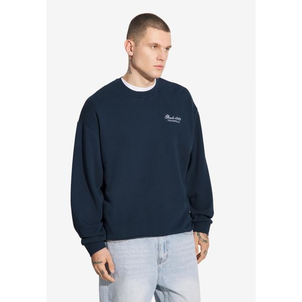 Bluza sportowa męska Prosto Team bez kaptura. Niebieskie bluzy bez kaptura Prosto., m, bez wzorów, bez kaptura. W wyprzedaży za 189.99 zł.