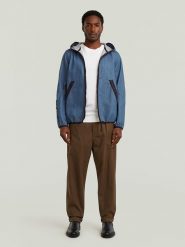 G-Star Spodnie chino w kolorze jasnobrązowym rozmiar: W33/L/34. Brązowe eleganckie spodnie G-Star, l, z bawełny, retro. Za 199.95 zł.