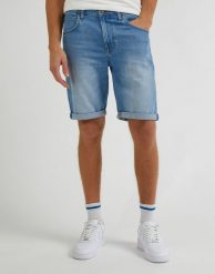 LEE 5 POCKET SHORT MĘSKIE SZORTY SPODENKI WORKER LIGHT L73MMWFO 112331767. Szorty Lee, l, bez wzorów. Za 159.99 zł.