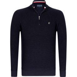 Sir Raymond Tailor męski sweter Attendant M ciemnoniebieski. Niebieskie swetry nierozpinane Sir Raymond Tailor, m, bez wzorów, bez kołnierzyka, bez ramiączek. Za 179.00 zł.