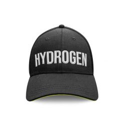 Czapka z daszkiem Hydrogen Bicolor. Czarne czapki z daszkiem HYDROGEN, bez wzorów. W wyprzedaży za 162.00 zł.