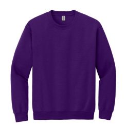 Bluza Rozpinana Z Grubej Mieszanki Dla Dorosłych Unisex. Fioletowe bluzy GILDAN, m, bez wzorów, bez kaptura. Za 77.99 zł.
