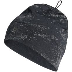 Czapka ODLO Polyknit Warm Reflective Hat. Czarne czapki zimowe ODLO, bez wzorów. Za 139.99 zł.