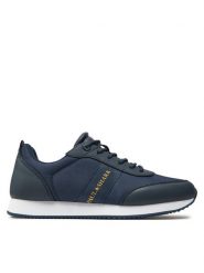 Paul&Shark Sneakersy 24418007 Granatowy. Niebieskie buty sportowe casual PAUL&SHARK, bez wzorów, ze skóry, bez zapięcia. Za 1,839.00 zł.
