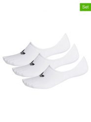 Adidas Skarpety (3 pary) w kolorze białym rozmiar: L. Białe skarpety Adidas, bez wzorów, z bawełny. Za 52.67 zł.