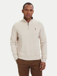Polo Ralph Lauren Bluza 710812963017 Beżowy jasny Regular Fit. Brązowe bluzy Polo Ralph Lauren, m, bez wzorów, z bawełny, bez kaptura. Za 819.99 zł.
