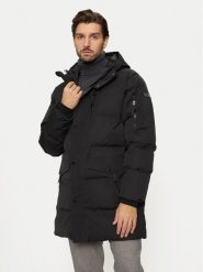 S.Oliver Kurtka puchowa 2150398 Czarny Regular Fit. Czarne kurtki S.Oliver, m, bez wzorów, z puchu, bez kaptura. Za 479.99 zł.