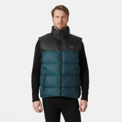 Kurtka puchowa bez rękawów Helly Hansen Active. Zielone kurtki Helly Hansen, m, bez wzorów, z puchu, bez kaptura. W wyprzedaży za 472.60 zł.