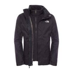 Kurtka turystyczna męska The North Face M Evolve II Triclimate. Czarne kurtki The North Face, l, bez wzorów, bez kaptura. Za 999.00 zł.
