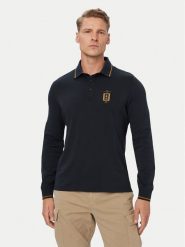 Aeronautica Militare Polo 262PO1940UJ00663 Granatowy Regular Fit. Niebieskie koszulki polo Aeronautica Militare, m, bez wzorów, z bawełny, bez kołnierzyka, bez ramiączek. Za 454.99 zł.