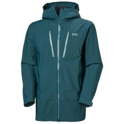 Kurtka narciarska z kapturem Helly Hansen Alpha 3L Long. Zielone kurtki przeciwdeszczowe Helly Hansen, na zimę, l, bez wzorów, z kapturem. W wyprzedaży za 2,189.00 zł.