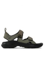 The North Face Sandały Hedgehog Sandal III NF0A46BHN0W-070 Zielony. Zielone sandały The North Face, ze skóry, bez zapięcia. Za 229.99 zł.