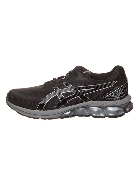 Asics Sneakersy "Quantum 180 VII" w kolorze czarno-szarym rozmiar: 46,5. Czarne buty sportowe casual ASICS, bez wzorów, bez zapięcia. Za 505.45 zł.