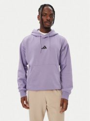 Adidas Bluza Essentials Feelcozy KF2365 Fioletowy Regular Fit. Fioletowe bluzy Adidas, m, bez wzorów, z syntetyku, bez kaptura. Za 219.99 zł.
