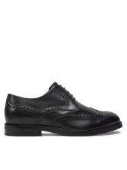 Boss Półbuty Dressletic Derb bubr 50521227 Czarny. Czarne eleganckie półbuty Boss, bez wzorów, ze skóry, bez obcasa, bez zapięcia. Za 1,329.00 zł.
