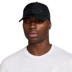 Nike czapka z daszkiem dri-fit club mtswsh fb5372 011 czarna. Czarne czapki z daszkiem Nike, bez wzorów. Za 99.00 zł.