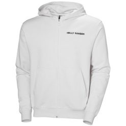 Bluza z kapturem i zamkiem błyskawicznym Helly Hansen Core. Szare bluzy Helly Hansen, m, bez wzorów, z bawełny, z kapturem. Za 361.50 zł.