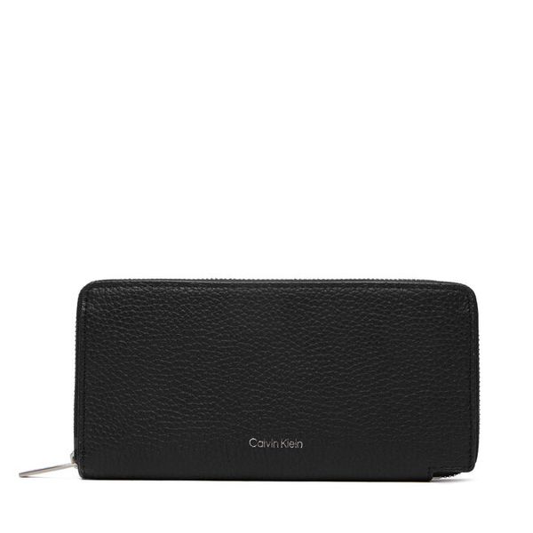 Portfel Calvin Klein. Czarne portfele CALVIN KLEIN, bez wzorów. Za 225.99 zł.