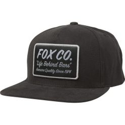 FOX Czapka Męska Resin Snapback Hat Czarna. Czapki z daszkiem marki FOX. Za 133.00 zł.