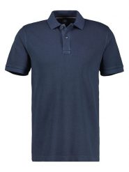 Lerros Koszulka polo w kolorze granatowym rozmiar: XXL. Niebieskie koszulki polo Lerros, xxl, bez wzorów, z bawełny, bez kołnierzyka, bez ramiączek. Za 78.99 zł.