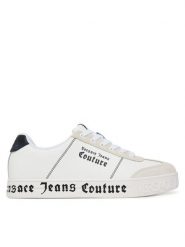 Versace Jeans Couture Sneakersy 80YA3SK6 ZPB82 Biały. Białe buty sportowe casual Versace Jeans Couture, bez wzorów, z jeansu, bez zapięcia. Za 889.99 zł.