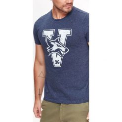 T-SHIRT MĘSKI Z MELANŻOWEJ DZIANINY Z NADRUKIEM. Bluzki z długim rękawem marki TOP SECRET. W wyprzedaży za 19.99 zł.