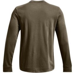 Męska Bluza Z Logo Rival Frotte. Zielone bluzy Under Armour, m, bez wzorów, bez kaptura. Za 198.99 zł.