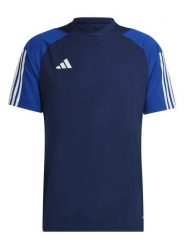 Adidas Koszulka sportowa "Tiro 23" w kolorze granatowym rozmiar: XXL. Niebieskie t-shirty sportowe Adidas, bez wzorów, bez ramiączek, outdoorowe. Za 74.46 zł.