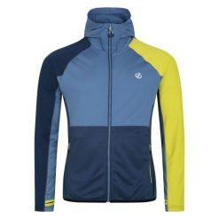 Męska Warstwa Środkowa Assimlilate II Core Stretch Midlayer. Niebieskie kurtki przeciwdeszczowe Dare 2B, m, bez wzorów, bez kaptura. Za 109.99 zł.