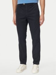 Aeronautica Militare Spodnie materiałowe 261PA1711UCT04292 Granatowy Regular Fit. Niebieskie spodnie materiałowe Aeronautica Militare, m, bez wzorów, z bawełny. Za 599.99 zł.