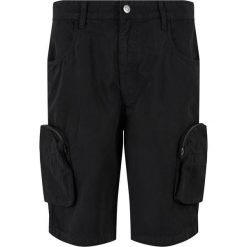 Krótka workowata cargo Urban Classics. Czarne szorty Urban Classics, m, bez wzorów, z bawełny. Za 198.50 zł.