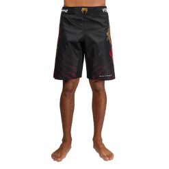 Spodenki treningowe męskie Venum X Tekken 8 - Marshall Law Fight Shorts. Czarne krótkie spodenki sportowe VENUM, l, bez wzorów. Za 309.99 zł.