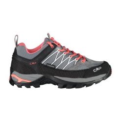 Buty Trekkingowe dla dorosłych CMP Rigel Low Waterproof. Czarne trekkingi CMP, bez wzorów, z materiału, bez zapięcia. Za 259.07 zł.