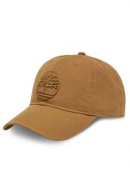 Timberland Czapka z daszkiem TB0A61UJ Brązowy. Brązowe czapki z daszkiem Timberland, bez wzorów, z bawełny. Za 129.99 zł.