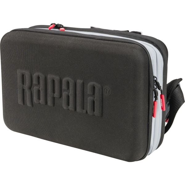 Torba na ramię Rapala Pro XL. Czarne torby na ramię RAPALA, bez wzorów, z materiału, na ramię, duże, bez dodatków. Za 385.60 zł.
