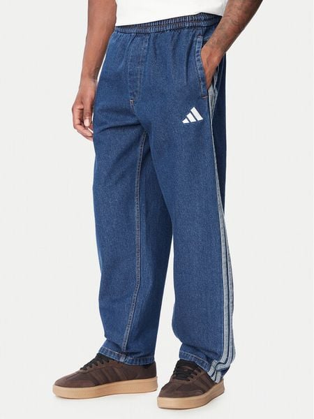 Adidas Jeansy Stadium KV8348 Niebieski Regular Fit. Niebieskie jeansy Adidas, l. Za 349.99 zł.
