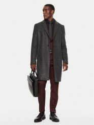 Boss Płaszcz przejściowy H-Hyde 50528132 Czarny Slim Fit. Czarne płaszcze Boss, m, bez wzorów, z syntetyku, bez kaptura. Za 1,919.00 zł.