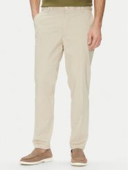 BOSS Spodnie materiałowe H-Kane 50540906 Beżowy Regular Fit. Brązowe spodnie materiałowe Boss, m, bez wzorów, z bawełny. Za 519.99 zł.