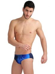 Arena Kąpielówki w kolorze granatowo-niebieskim rozmiar: 6. Niebieskie kąpielówki Arena, bez wzorów. Za 73.93 zł.