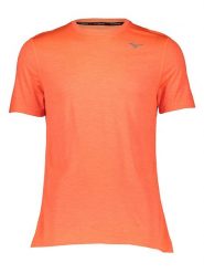 Mizuno Koszulka sportowa "Impulse Core" w kolorze pomarańczowym rozmiar: S. Pomarańczowe t-shirty sportowe Mizuno, bez wzorów, bez ramiączek, outdoorowe. Za 48.28 zł.