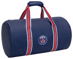 Paris Saint Germain torba sportowa 23HPSG205GRO granatowy. Niebieskie torby sportowe PARIS SAINT GERMAIN, bez wzorów, z materiału, duże. Za 299.00 zł.