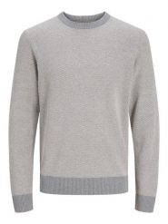 Jack & Jones Sweter w kolorze szarym rozmiar: XL. Szare swetry nierozpinane Jack & Jones, xl, bez wzorów, z bawełny, bez kołnierzyka, bez ramiączek. Za 98.95 zł.