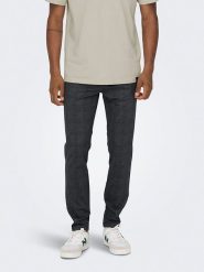 ONLY & SONS Spodnie chino "Mark" w kolorze antracytowym rozmiar: W28/L32. Czarne eleganckie spodnie Only & Sons, l. Za 107.95 zł.